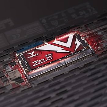 TEAMGROUP T-Force Zeus DDR4 SODIMM 8GB (1x8GB) 3200MHz (PC4-25600